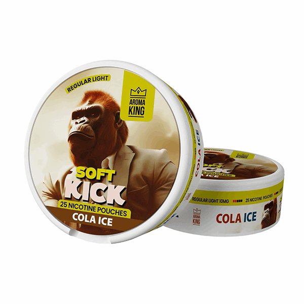 Aroma King Soft Kick 10mg Low Strength Nicotine Pouches