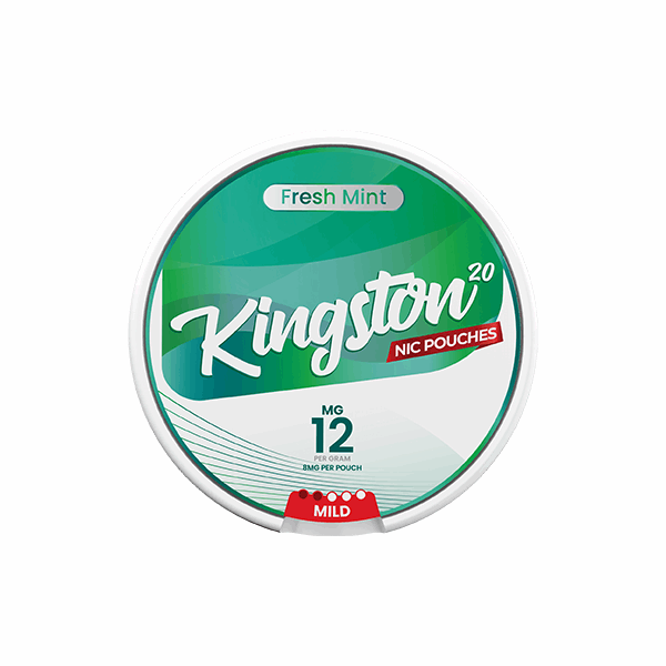 Kingston 12mg Low Strength Nicotine Pouches