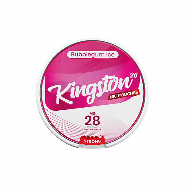 Kingston 28mg Medium Strength Nicotine Pouches