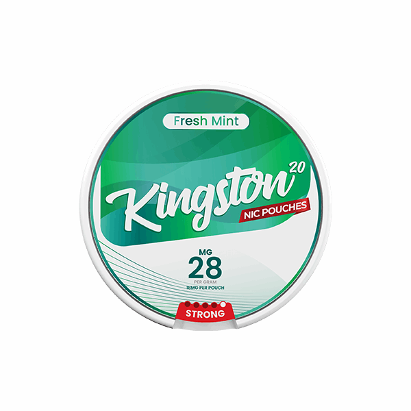 Kingston 28mg Medium Strength Nicotine Pouches