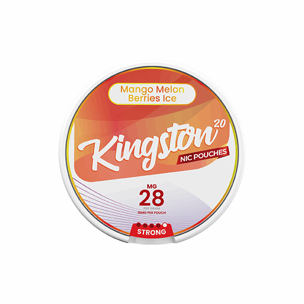 Kingston 28mg Medium Strength Nicotine Pouches