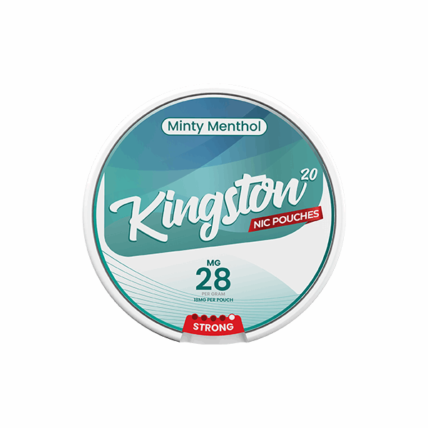 Kingston 28mg Medium Strength Nicotine Pouches