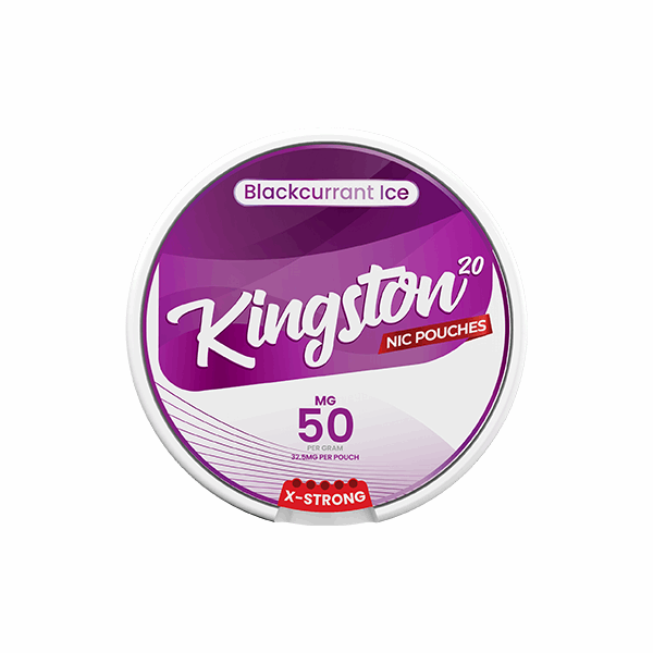 Kingston 50mg Extra Strength Nicotine Pouches