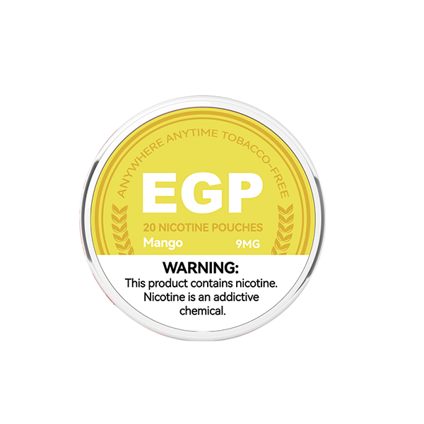 EGP 9mg Low Strength Nicotine Pouches