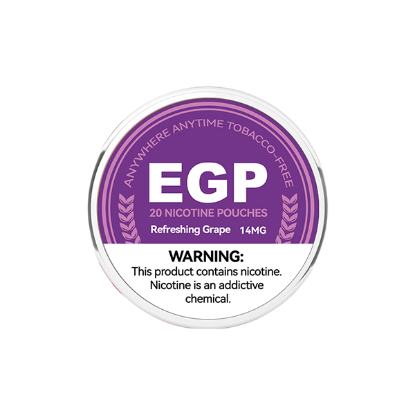 EGP 14mg Low Strength Nicotine Pouches