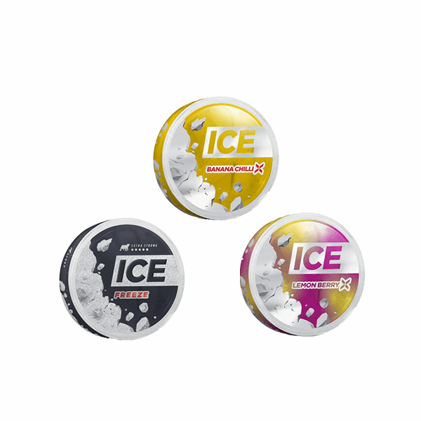 Ice 16.5mg Low Strength Nicotine Pouches