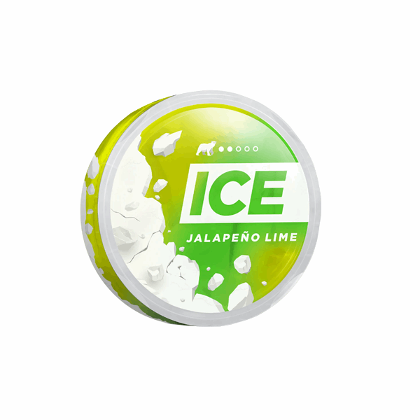 Ice Jalapeno Lime 12mg Low Strength Nicotine Pouches